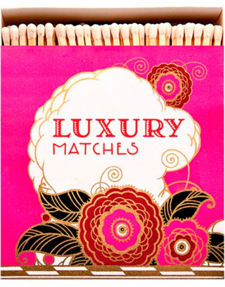 Square Matchbox Pink Luxury Archivist | Cerillas