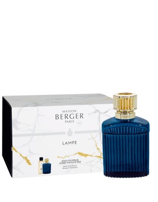 Cofre Lampe Alpha Bleu Impérial Maison Berger Paris