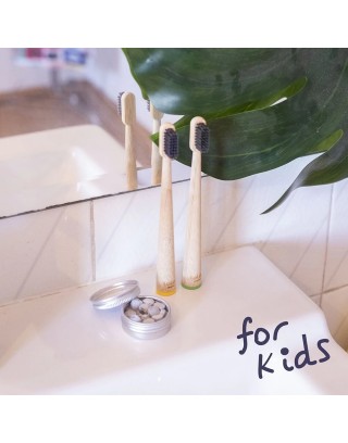 Cepillo de dientes de Bambú Biodegradable · KIDS Higiene bucal