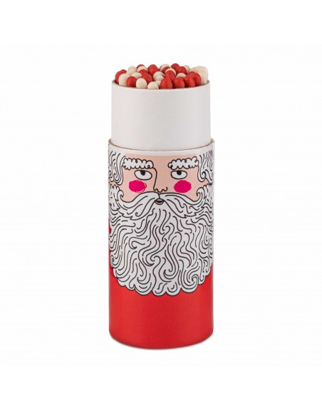 Father Christmas Cylinder Matches Archivist | Cerillas