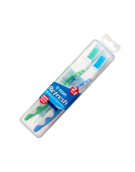 Dúo Cepillo de dientes, TN REFRESH M Higiene bucal
