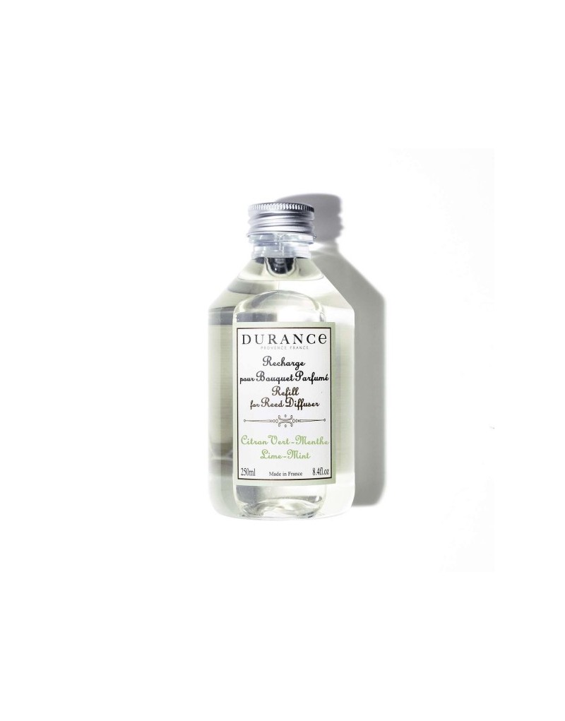 Recambio Bouquet perfumado Limón Verde Menta, 250ml Durance hogar