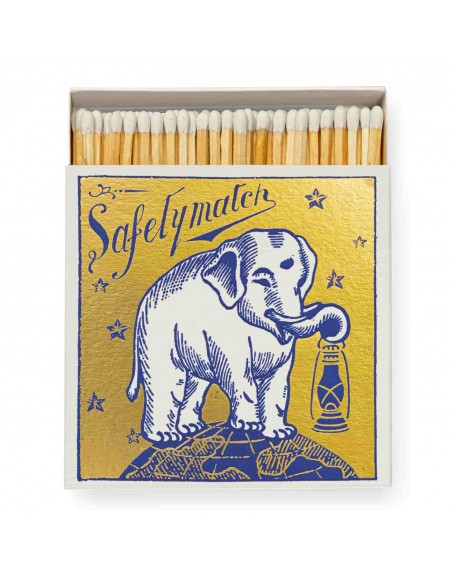 Gold Elephant Matches Archivist | Cerillas