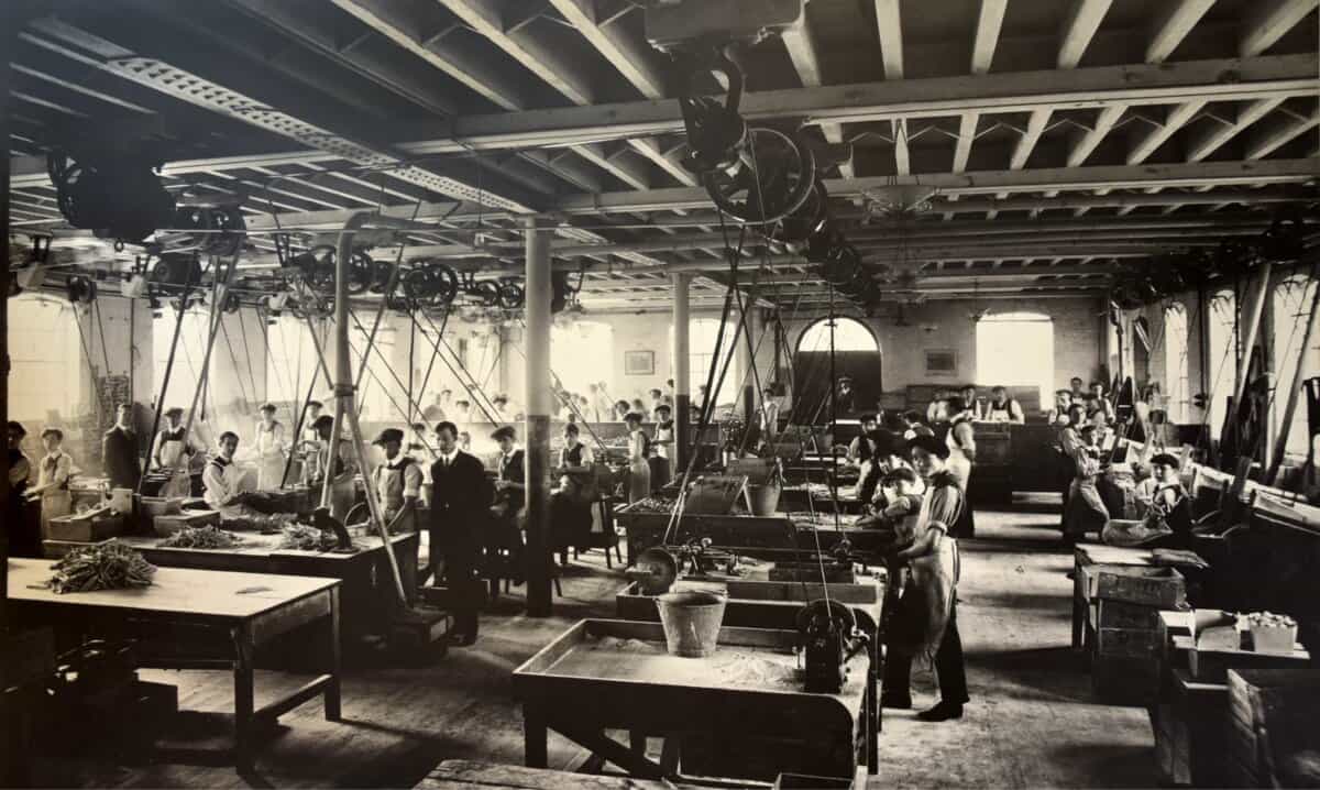 La fábrica de Kent imagen antigua