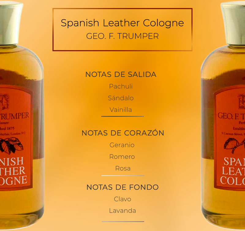 Notas Spanish Leather de Trumper